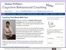Tablet Screenshot of cognitivebehaviouralcoachingworks.com